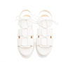 Truffle Collection SIZE 4 OCEAN3 WHITE PU Sandals with Lace RRP 14.99 CLEARANCE XL 4
