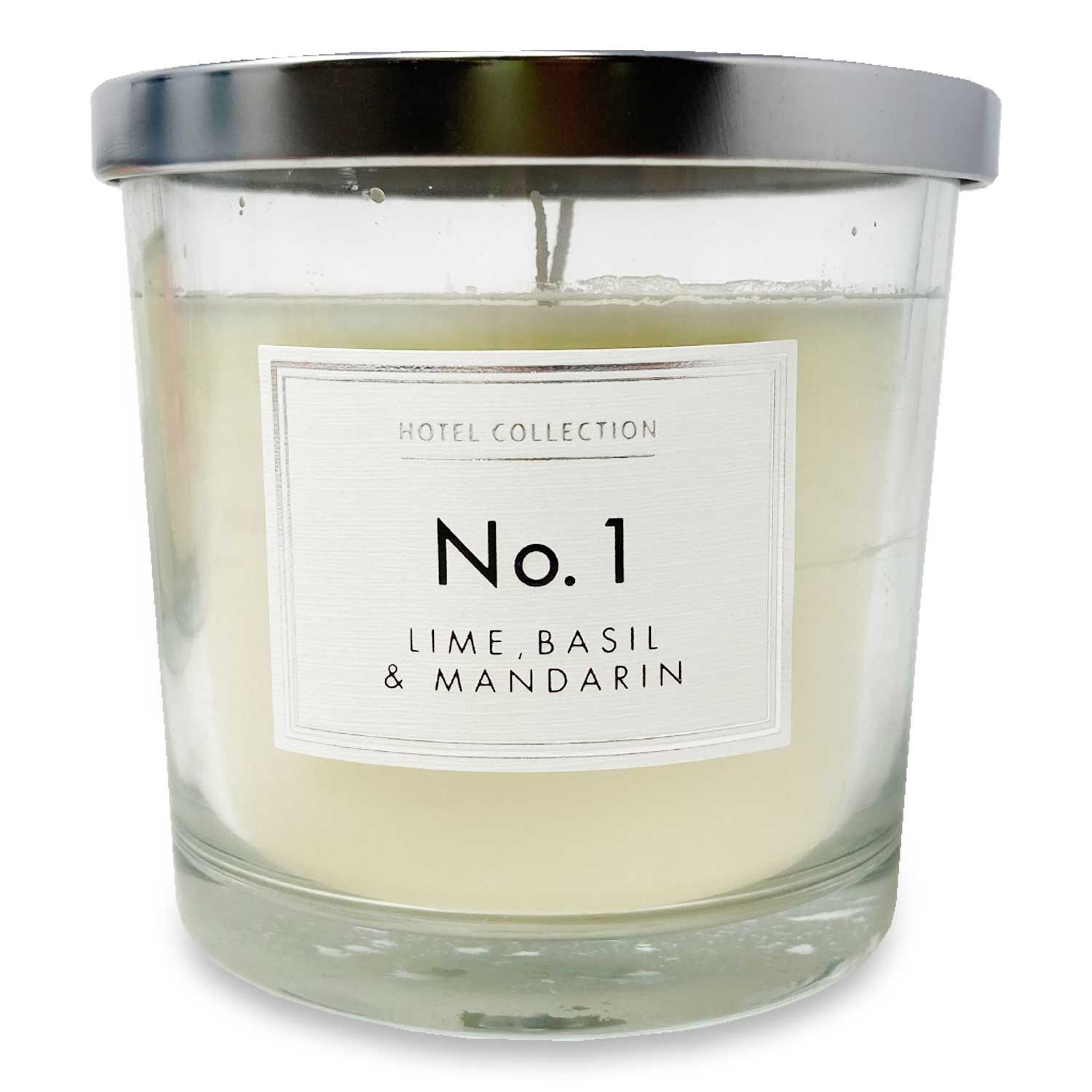 Hotel Collection N1 Lime, Basil & Mandarin Candle 335g RRP 3.49 CLEARANCE XL 2.99