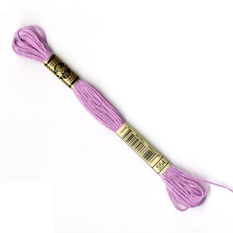 The Urban Store Embroidery Thread Light Violet DMC 554 RRP 1.40 CLEARANCE XL 99p