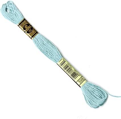 The Urban Store Embroidery Thread Light Turquoise DMC 598 RRP 1.40 CLEARANCE XL 99p
