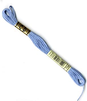 The Urban Store Embroidery Thread Light Cornflower Blue DMC 794 RRP 1.40 CLEARANCE XL 99p