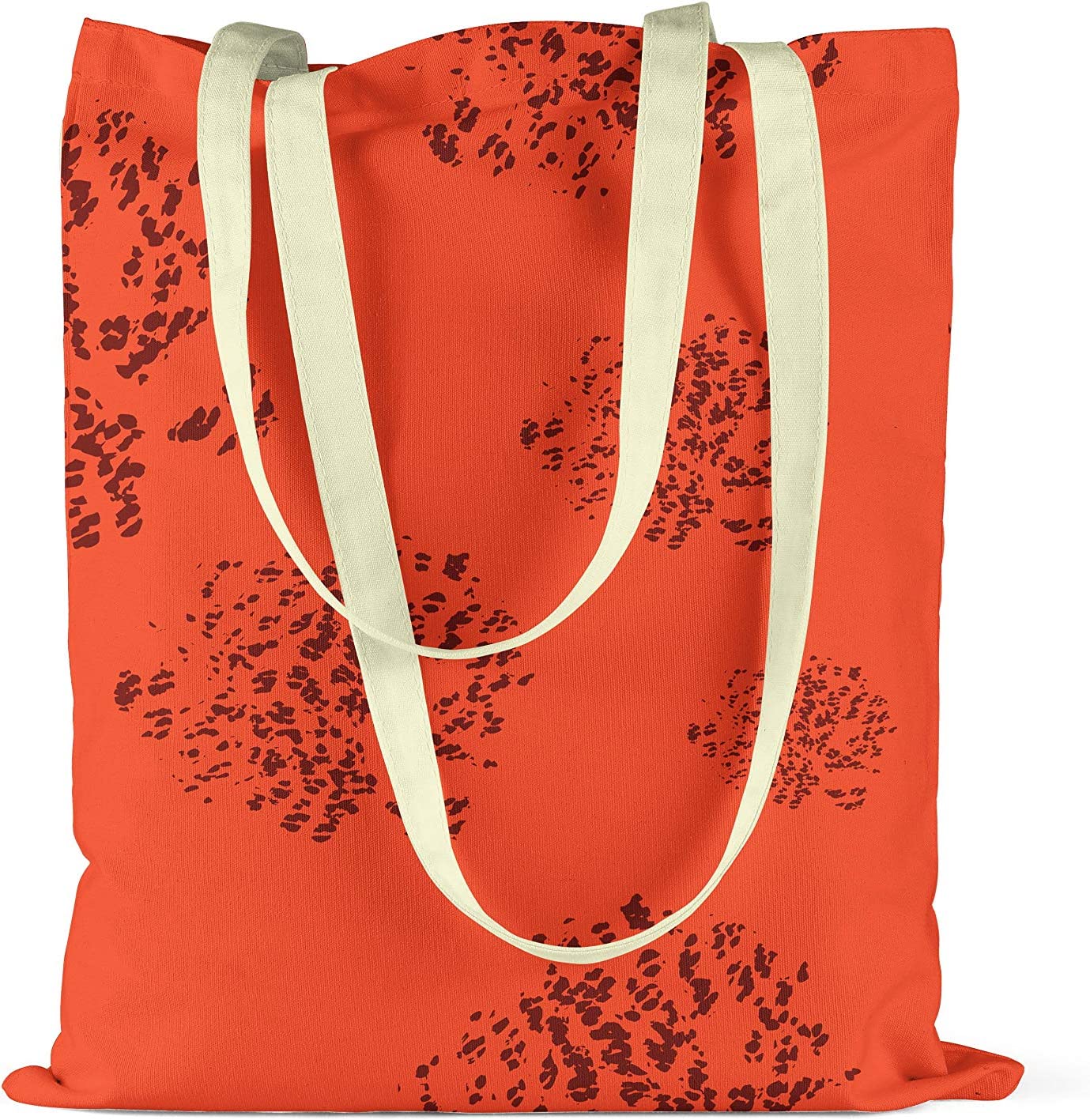 Bonamaison Speckled Design Printed Red Tote Bag 34 x 40cm RRP 5.99 CLEARANCE XL 3.99