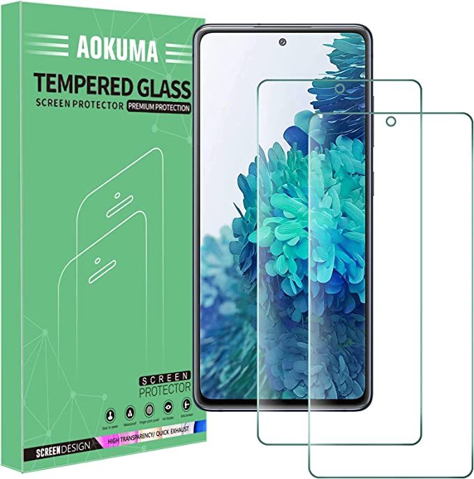 Aokuma Tempered Glass Screen Protector Samsung Galaxy S20 FE RRP 4.99 CLEARANCE XL 3.99