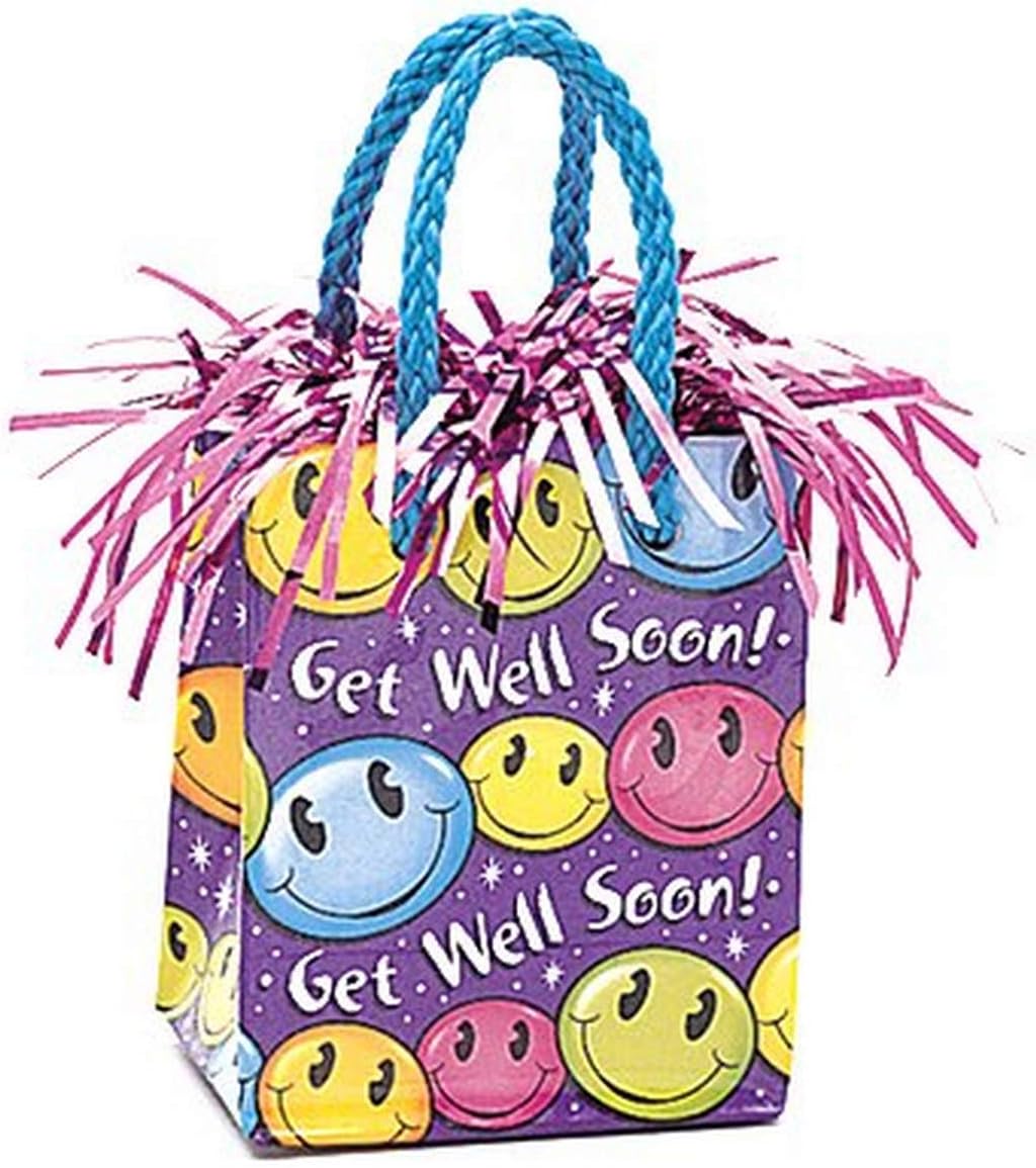 Unique Party Get Well Soon Balloon Weight RRP 4.99 CLEARANCE XL 2.99