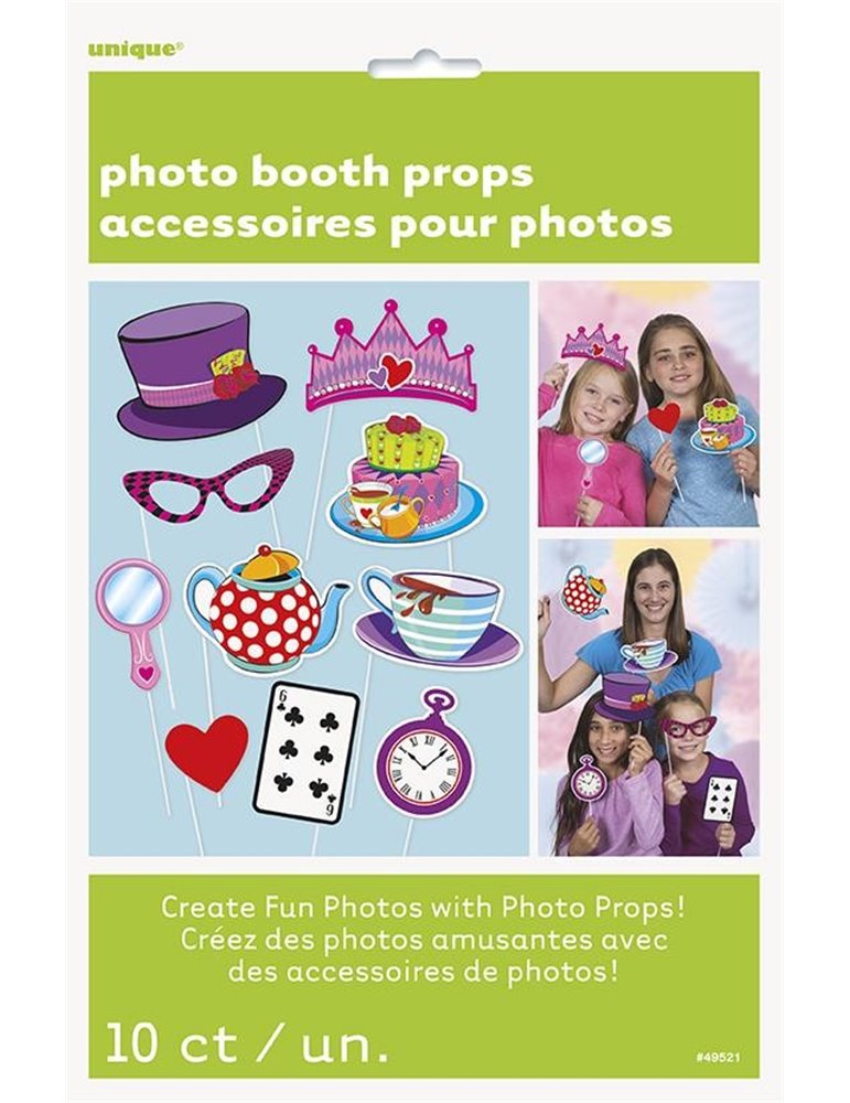 Unique Photo Booth 10 Accessory Props #49521 RRP 4.99 CLEARANCE XL 3.99
