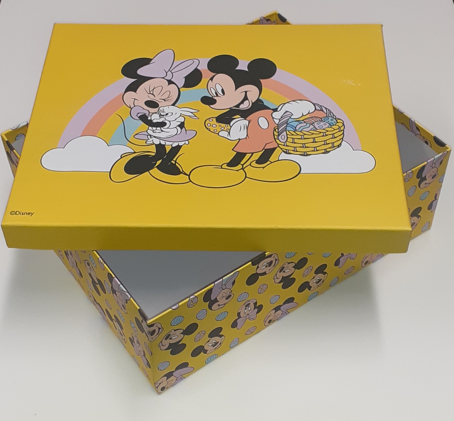 George Disney Mickey & Minnie Mouse Large Gift Box RRP 2.99 CLEARANCE XL 1.99