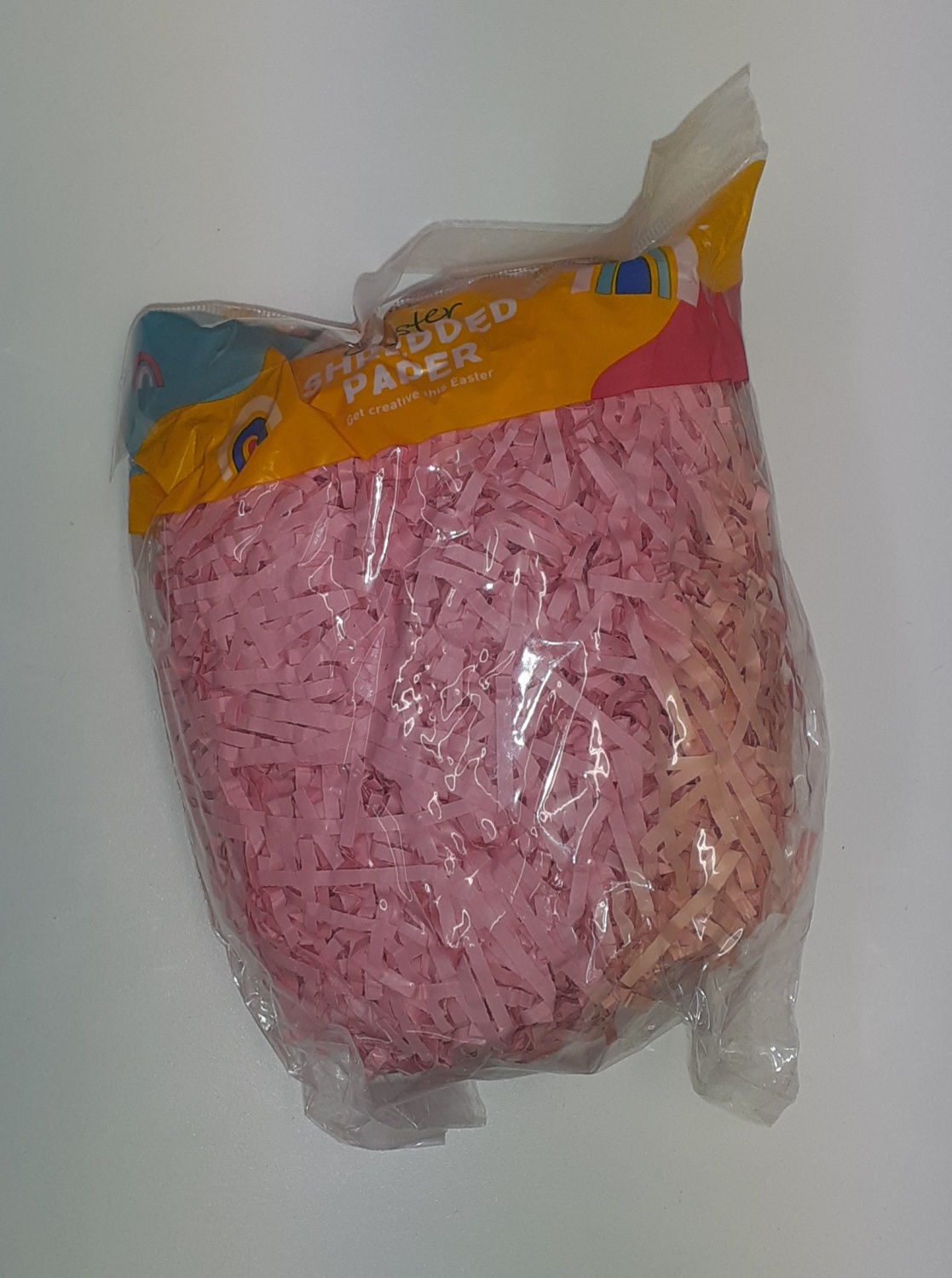 George Easter Pink Shredded Paper RRP 1 CLEARANCE XL 59p or 2 for 1