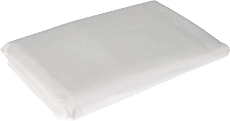 SWEET NIGHT Synthetic Fibre Pillow Cover White 65x65cm RRP 10.02 CLEARANCE XL 7.99