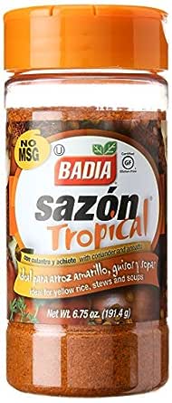 Badia Sazon Tropical With Coriander And Annato 191.4g RRP 5.45 CLEARANCE XL 3.99
