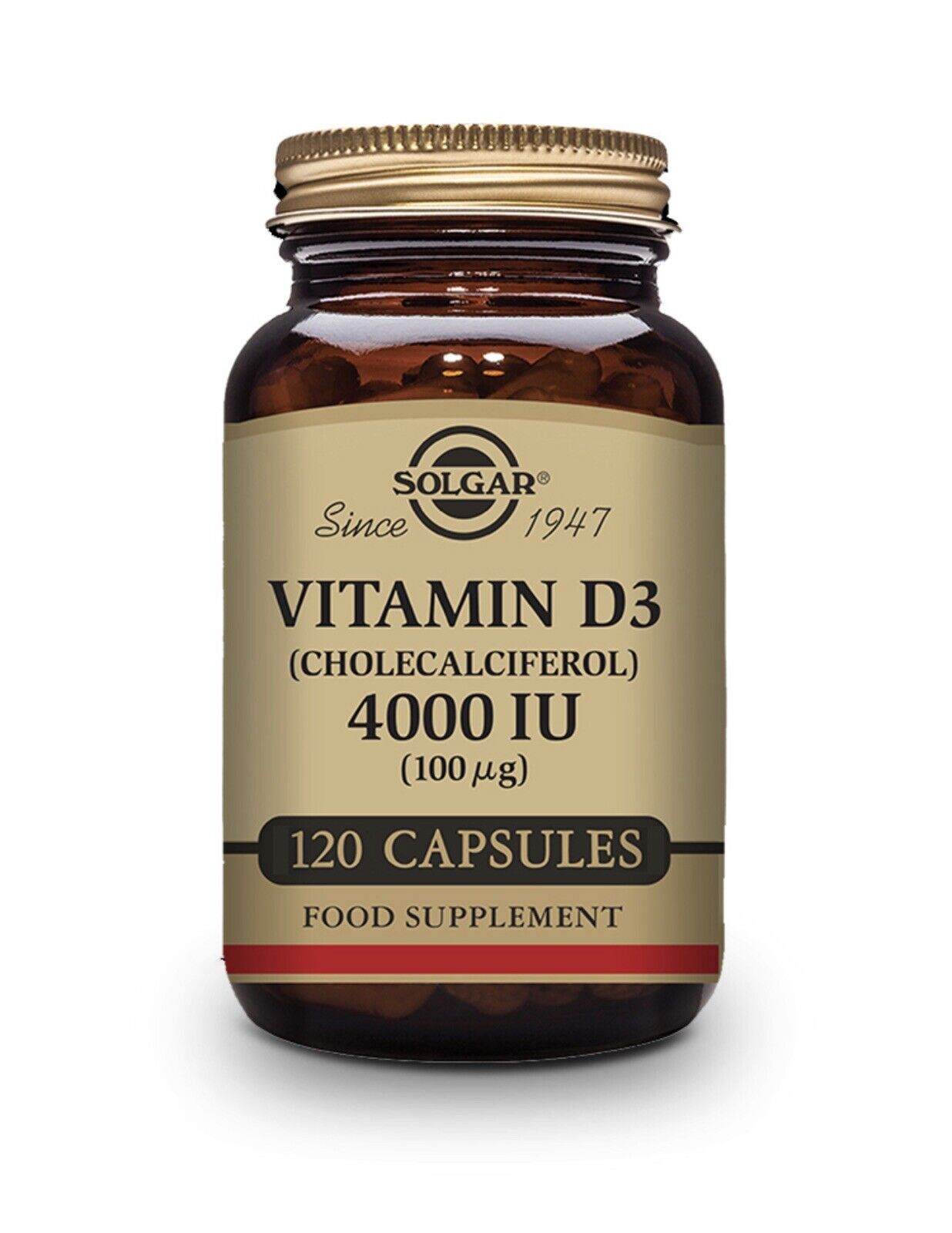 Solgar Vitamin D3 Cholecalciferol 4000 IU 100g Vegetable 120 Capsules RRP 19.75 CLEARANCE XL 14.99