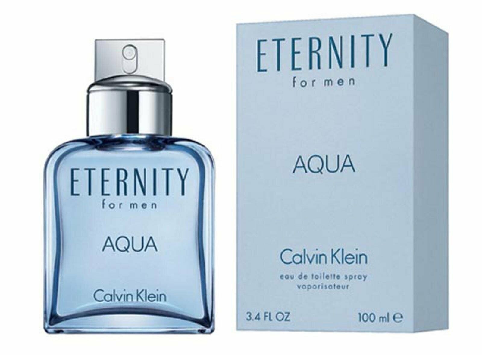 Calvin Klein Eternity For Men Aqua 100ml RRP 57 CLEARANCE XL 29.99