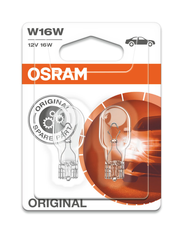 OSRAM 921-02B Bulb, indicator 12V 16W W16W RRP 2.38 CLEARANCE XL 1.99