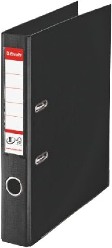Esselte A4 Folder Black 52 mm Spine 350 Sheets Capacity RRP 3.89 CLEARANCE XL 1.99 or 2 for 3