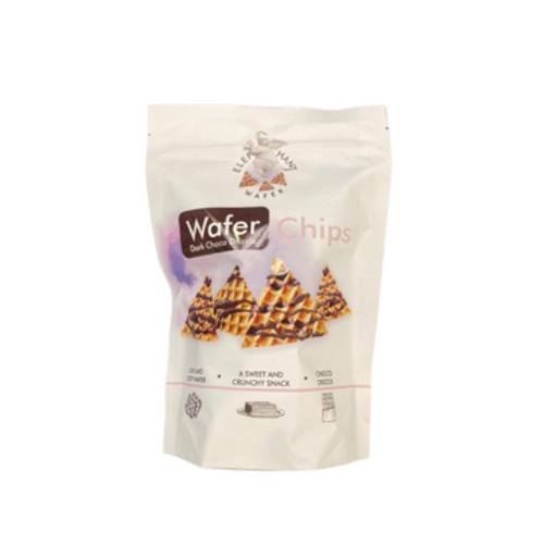 Elephant Wafer Chips Dark Chocolate Drizzle 70g RRP 1.99 CLEARANCE XL 99p
