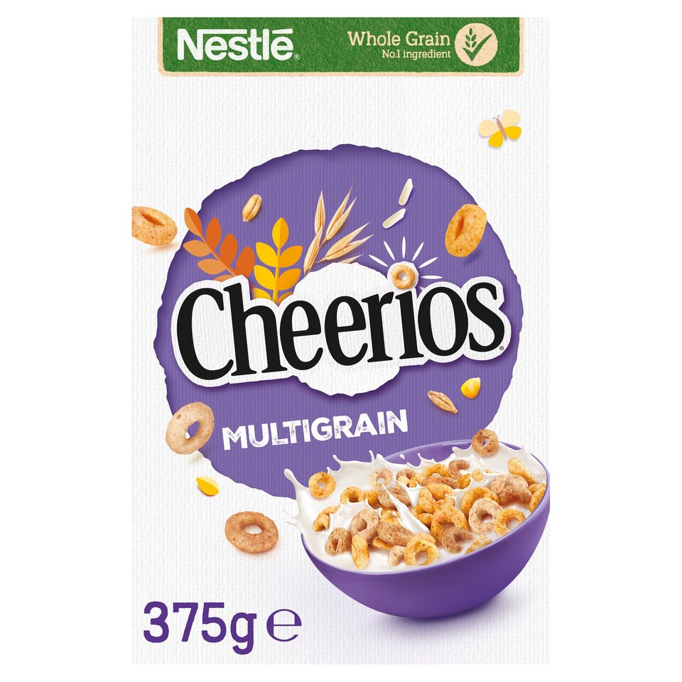 Nestle Cheerios Multigrain Cereal 375g RRP 2.55 CLEARANCE XL 1.50