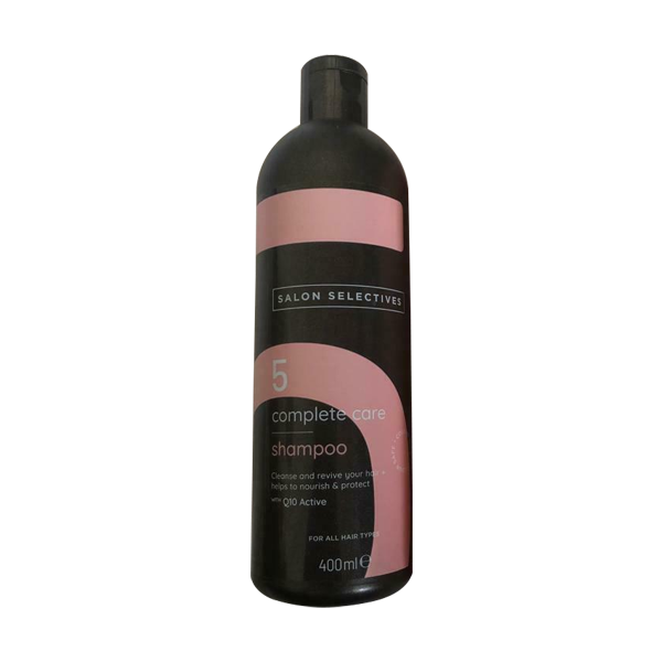 Salon Selectives 5 Complete Care Shampoo 400ml RRP 4.99 CLEARANCE XL 3.99