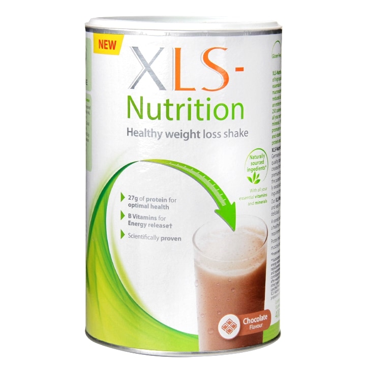 XLS Nutrition Weight Loss Shake Chocolate Flavour 400g RRP 19.99 CLEARANCE XL 9.99