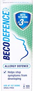 Beco Defence Nasal Spray Allergy Hay Fever Defence 120 Sprays 20ml  RRP 9.99 CLEARANCE XL 5.99