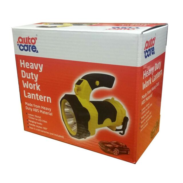 Autocare Heavy Duty Work Lantern RRP 8 CLEARANCE XL 4.99
