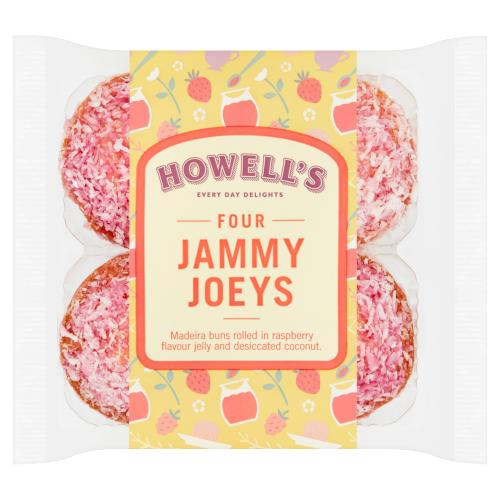 Howell's 4 Jammy Joeys (Oct 23 - Feb 24) RRP 1.35 CLEARANCE XL 59p or 2 for 1