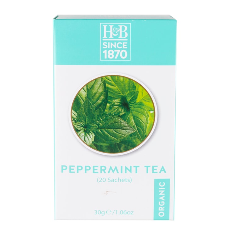 Holland & Barrett Organic Peppermint Tea 20 Sachets 30g RRP 1.99 CLEARANCE XL 99p