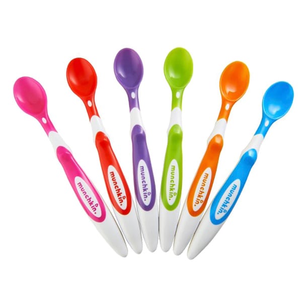 Munchkin Set Soft Tip Infant Spoons 6 Pack RRP 3.99 CLEARANCE XL 2.99