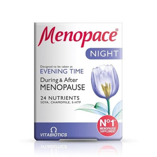 Vitabiotics Menopace Night 30 Tablets RRP 13.25 CLEARANCE XL 8.99