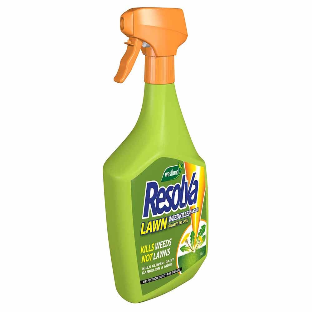 Westland Resolva Ready to Use Extra Lawn Weedkiller 1L RRP 6 CLEARANCE XL 3.99
