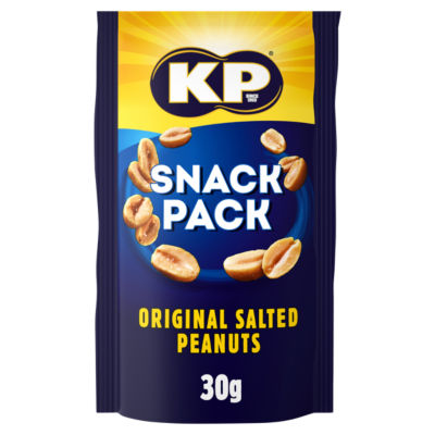 KP Snack Pack Original Salted Peanuts 30g RRP 1.10 CLEARANCE XL 59p or 2 for 1