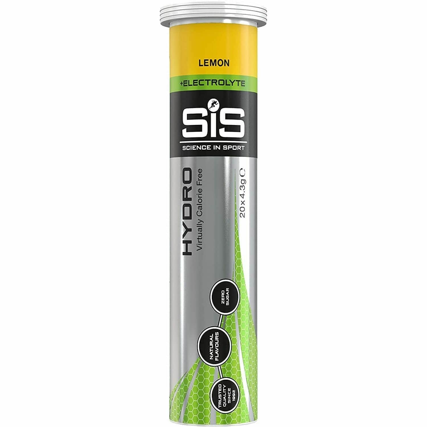 Science In Sport Hydro 20 Tablet Tube Lemon Flavour 84g RRP 8 CLEARANCE XL 3.99