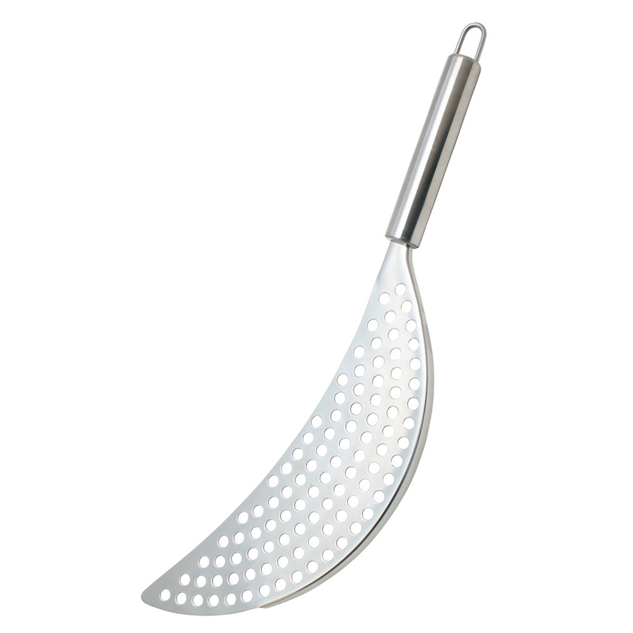KitchenCraft Stainless Steel Crescent Shaped Pan Drainer RRP 14.99 CLEARANCE XL 7.99