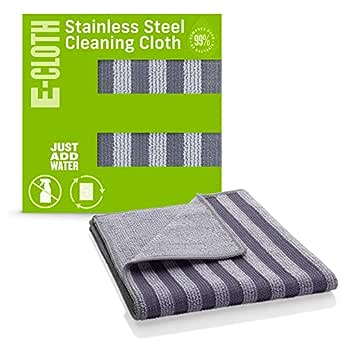 E-Cloth Surfaces Stainless Steel Cloth RRP 4.95 CLEARANCE XL 3.99