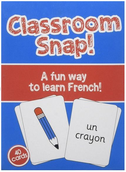 Edtech Classroom Snap French Cards RRP 7.99 CLEARANCE XL 5.99