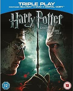 Harry Potter And The Deathly Hallows Part 2 Blu-Ray Rated 12 (2011) RRP 7.99 CLEARANCE XL 3.99