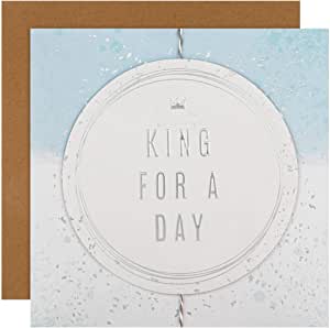 Hallmark Birthday Card ''King For A Day'' RRP 3.40 CLEARANCE XL 1.99