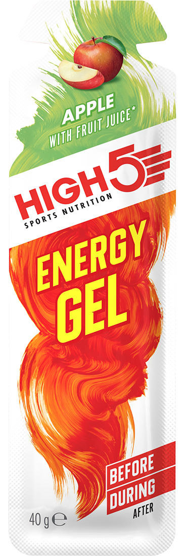 High 5 Sports Nutrition Apple Flavoured Energy Gel 40g RRP 1.20 CLEARANCE XL 99p