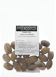 Just Ingredients Essentials Whole Nutmeg 100g RRP 7.15 CLEARANCE XL 3.99