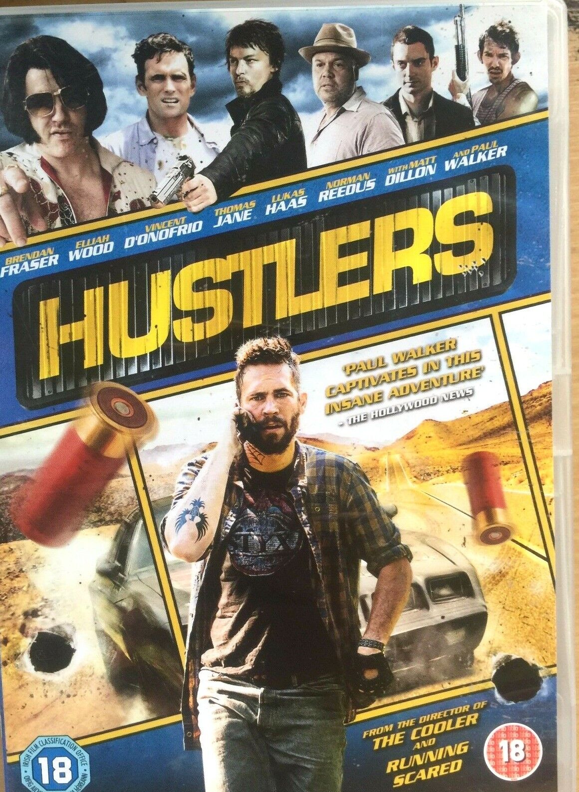 Hustlers DVD Rated 18 (2013) RRP 5.45 CLEARANCE XL 1.99