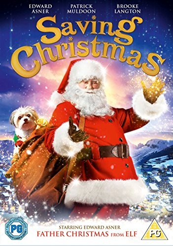 Saving Christmas DVD (2017) Rated PG - Edward Asner RRP 3.99 CLEARANCE XL 1.99