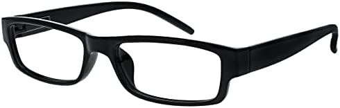 Opulize Black Plastic Reading Glasses +3.00 Strength RRP 2.50 CLEARANCE XL 1.99