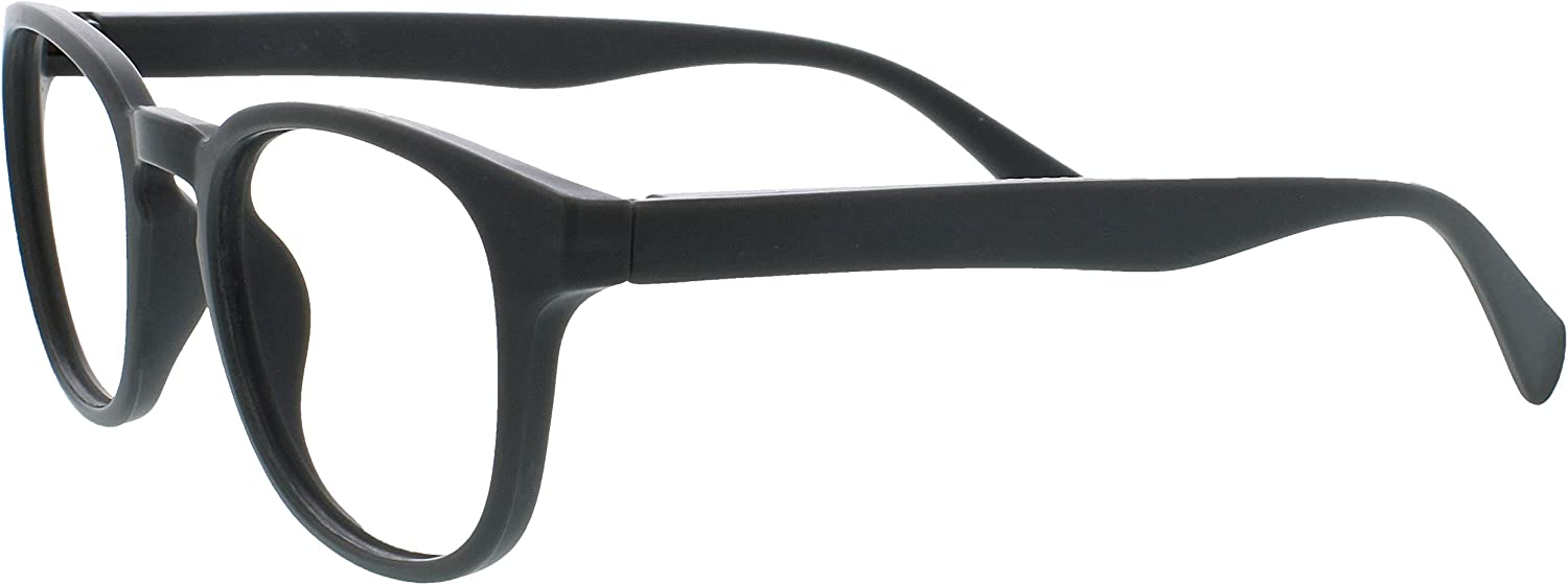 Opulize Matt Grey Plastic Reading Glasses +2.00 Strength RRP 2.50 CLEARANCE XL 1.99