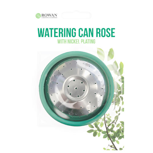 Rowan Gardening Accessories Watering Can Rose with Nickel Plating RRP 2.49 CLEARANCE XL 1.99