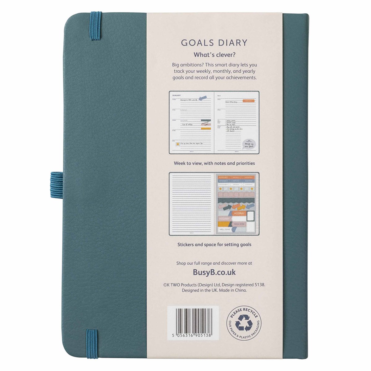 Busy B Let's Do This A5 Diary 2023 RRP 15.99 CLEARANCE XL 8.99