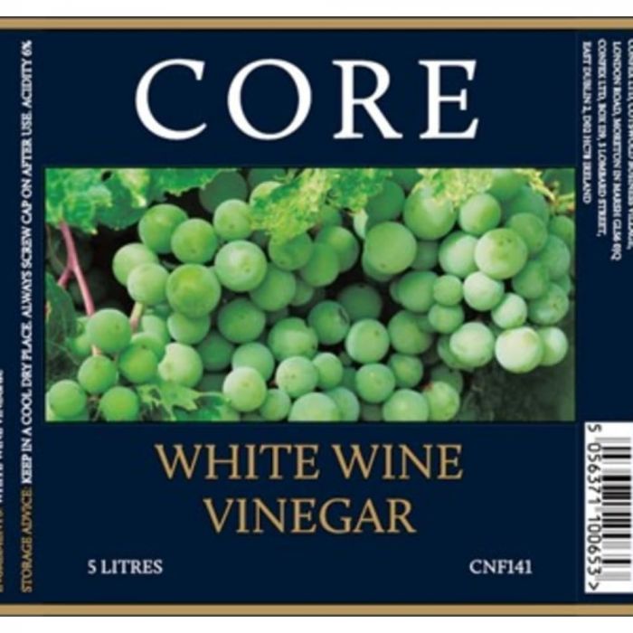 Core White Wine Vinegar 5 Litres RRP 5.99 CLEARANCE XL 4