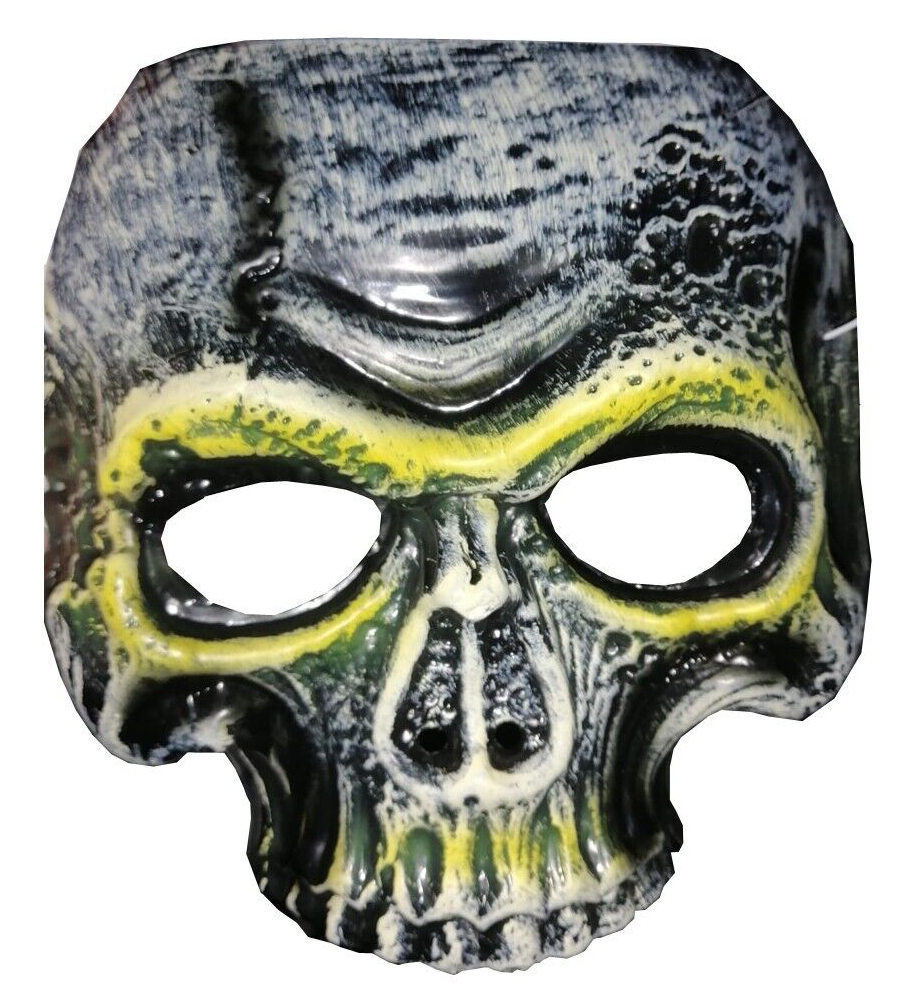 George Happy Halloween Children's Half Skull Mask RRP 3.99 CLEARANCE XL 2.99