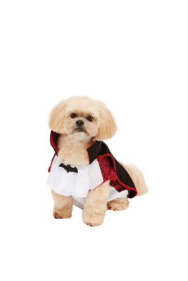 George Happy Halloween Pet Dress Up Vampire Dog Costume Size Medium RRP 5 CLEARANCE XL 3.99