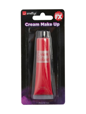 Smiffys Red Cream Makeup 28ml RRP 1 CLEARANCE XL 89p