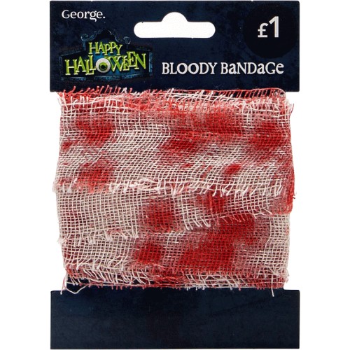 George Happy Halloween Blood Bandage RRP 1 CLEARANCE XL 89p