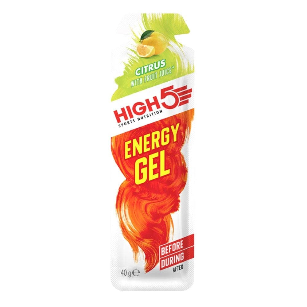High 5 Sports Nutrition Citrus Flavoured Energy Gel 40g RRP 1.20 CLEARANCE XL 99p