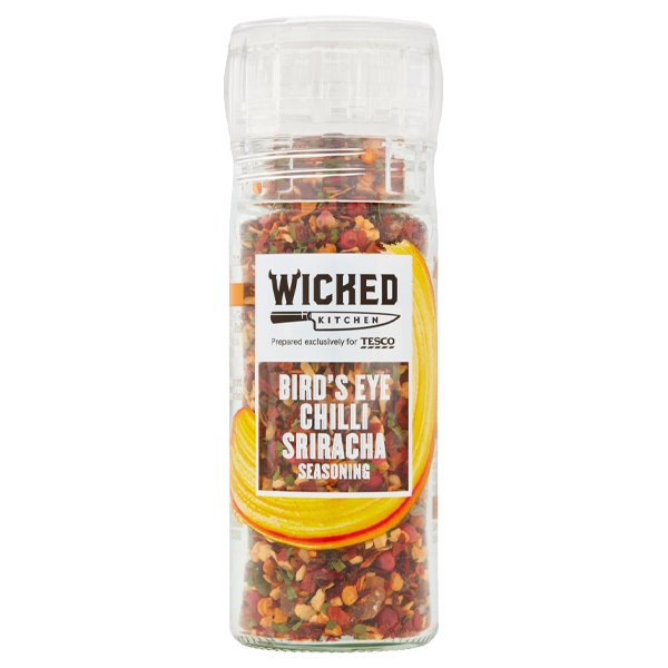 Wicked Kitchen Bird's Eye Chilli Sriracha Seasoning 45g RRP 1.50 CLEARANCE XL 59p or 2 for 1